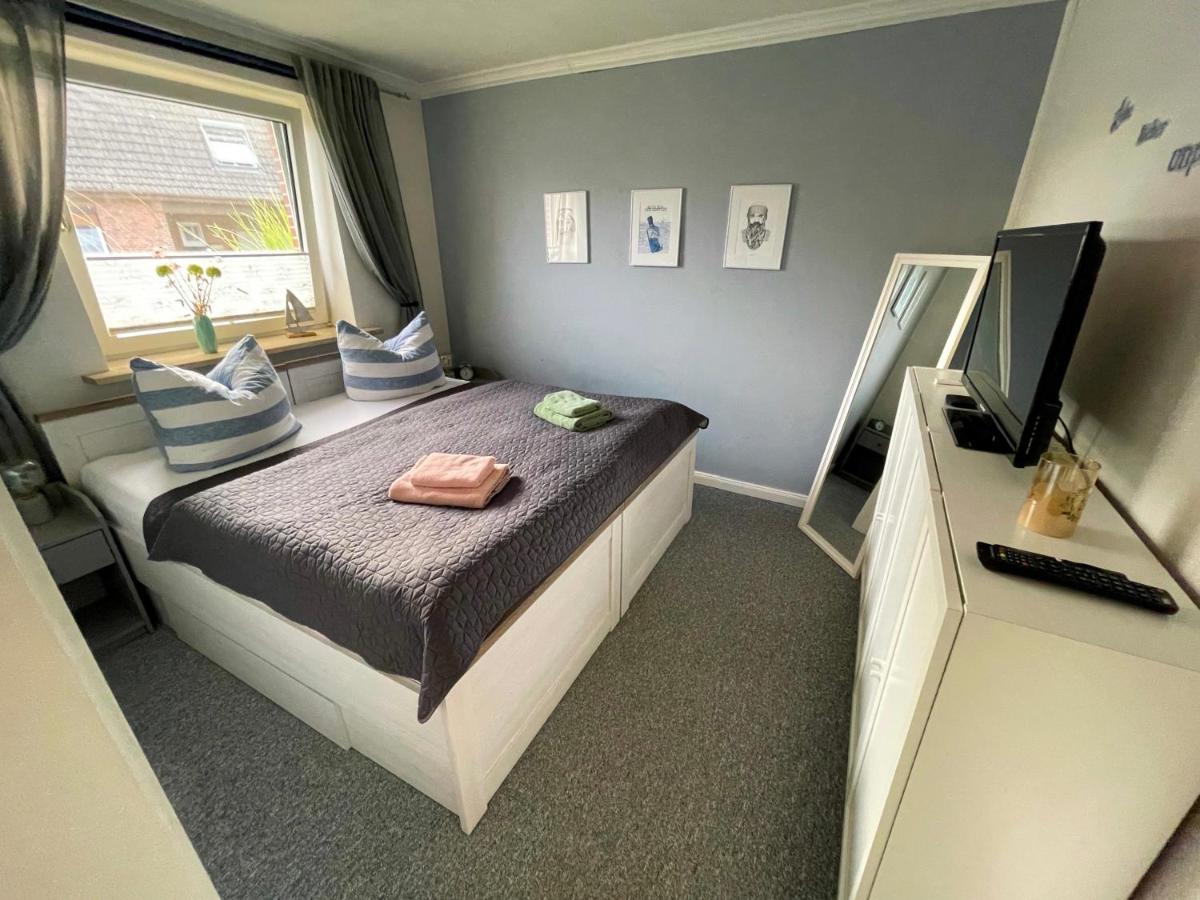 Ferienwohnung „Deichgefluester“ Nahe Der Nordsee Marne Exterior foto